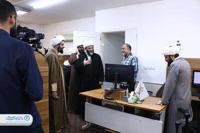 بازدید رئیس سازمان تبلیغات اسلامی از مجموعه سامانه «شمع»