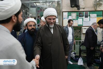 افطاری خانوادگی طلاب حوزه مشکات