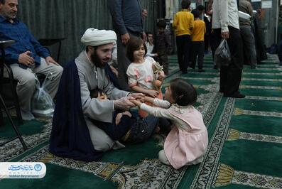 افطاری خانوادگی طلاب حوزه مشکات