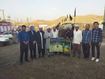حضور پرشور زائران اهل تسنن و تشیع در مرز باشماق مریوان