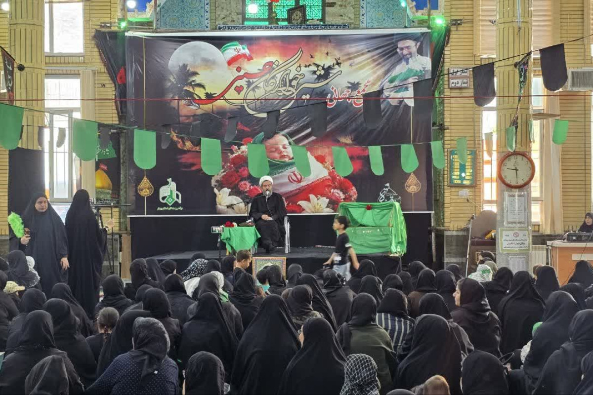 اجتماع شیرخوارگان حسینی در بیجار