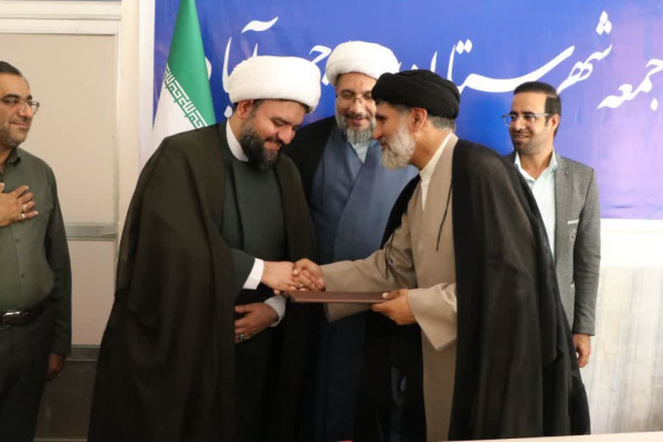 رئیس جدید اداره تبلیغات اسلامی حاجی‌آباد معرفی شد