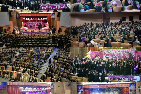 برگزاری جشن چادر دختران حورا 3