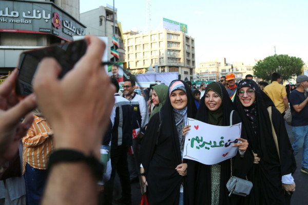 مهمانی کیلومتری غدیر در تهران برگزار شد