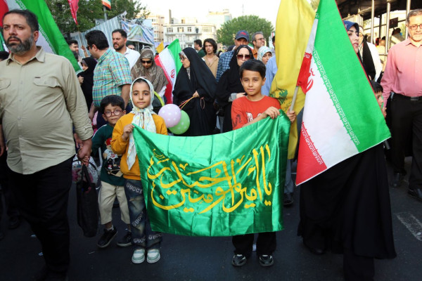 مهمانی کیلومتری غدیر در تهران برگزار شد