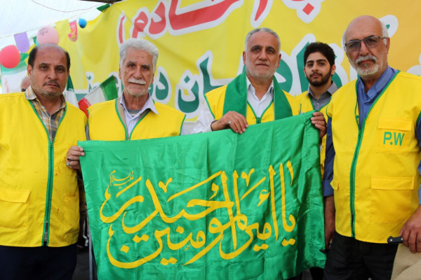 مهمانی کیلومتری غدیر در تهران برگزار شد