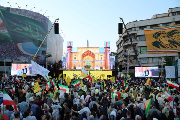 مهمانی کیلومتری غدیر در تهران برگزار شد
