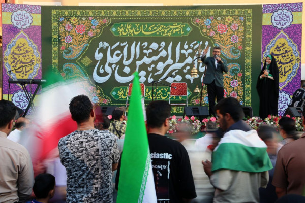 مهمانی کیلومتری غدیر در تهران برگزار شد