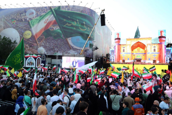 مهمانی کیلومتری غدیر در تهران برگزار شد