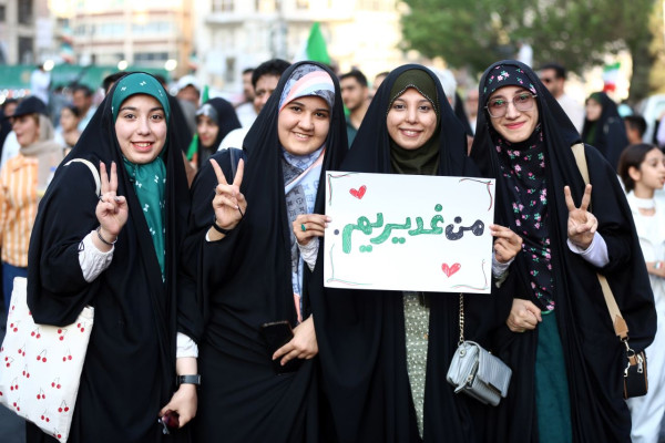 مهمانی کیلومتری غدیر در تهران برگزار شد