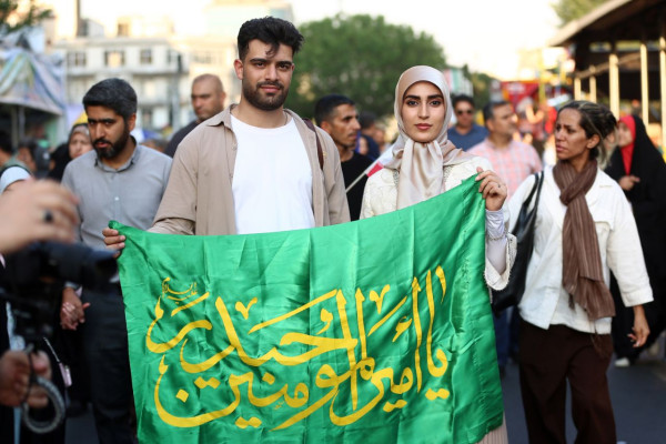 مهمانی کیلومتری غدیر در تهران برگزار شد