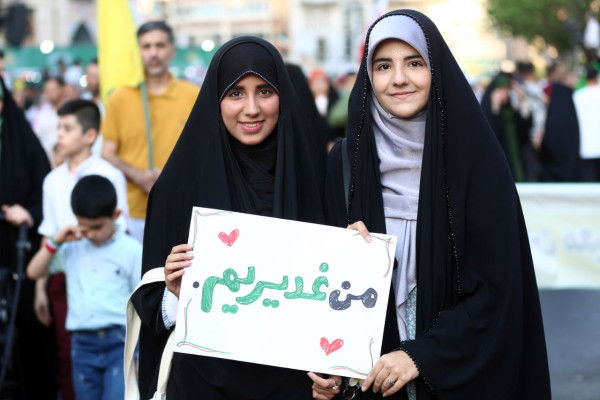 مهمانی کیلومتری غدیر در تهران برگزار شد