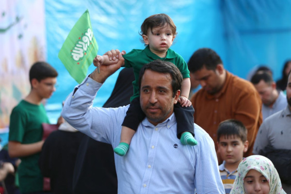 مهمانی کیلومتری غدیر در تهران برگزار شد