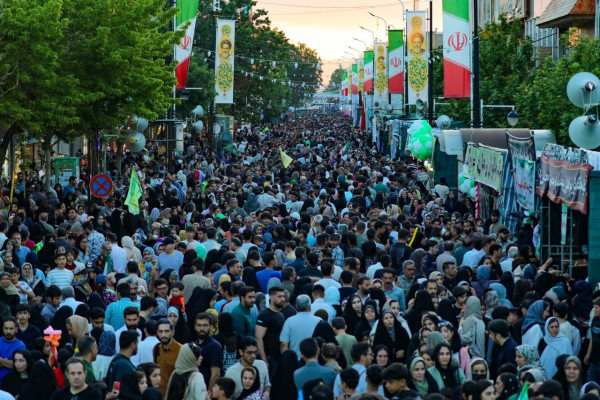 «مهمونی کیلومتری غدیر» در قاب استان‌ها