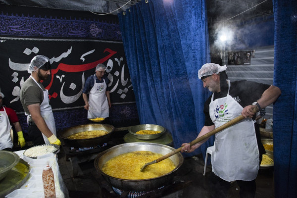 «مهمونی کیلومتری غدیر» در قاب استان‌ها