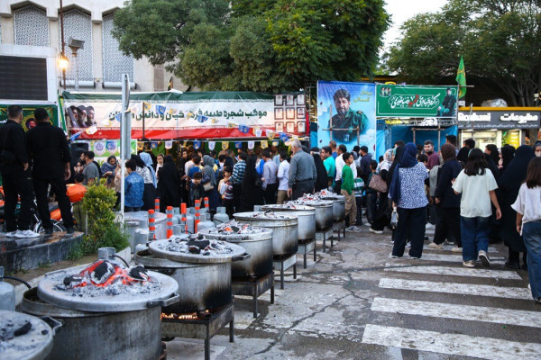 «مهمونی کیلومتری غدیر» در قاب استان‌ها