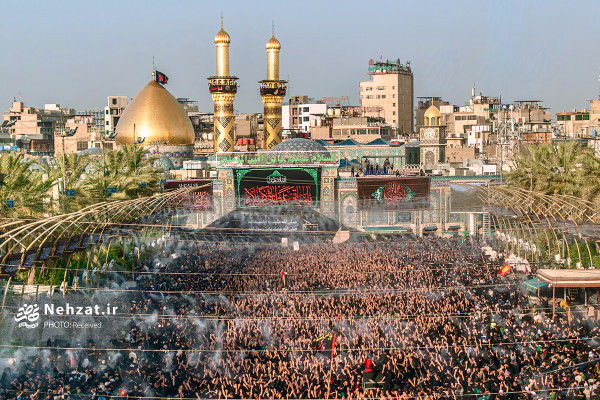 مراسم اربعین حسینی در بین‌الحرمین برگزار شد