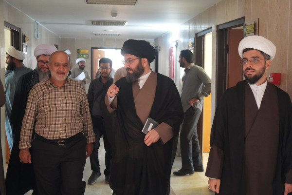 بازدید نماینده محترم ولی‌فقیه و امام جمعه زنجان از اداره‌کل تبلیغات اسلامی