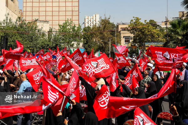 مراسم روز ملی مسجد در میدان فلسطین تهران برگزار شد