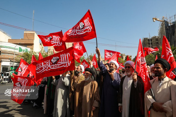 مراسم روز ملی مسجد در میدان فلسطین تهران برگزار شد
