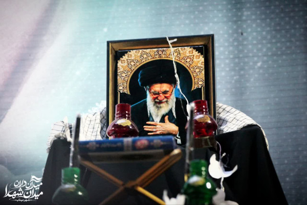 اجتماع مردمی میدان شهدا شهرستان میناب