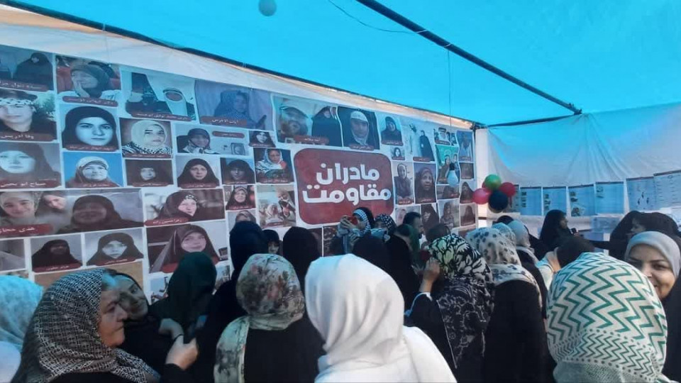 مادران کردستانی به حمایت از مادران جبهه ی مقاومت در جشن مهمانی امت احمد